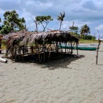 Fisherman's beach shelter